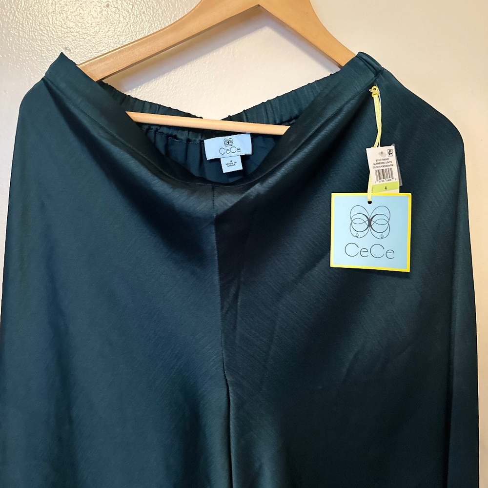 Cece emerald green bottom